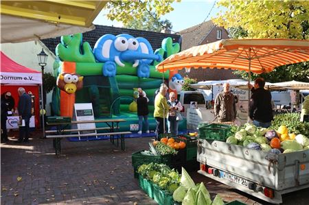 Eine Hüpfburg für die Jüngsten fehlte nicht.