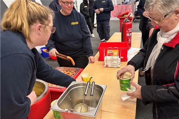 Erbsensuppe gab es bei der freiwilligen Feuerwehr