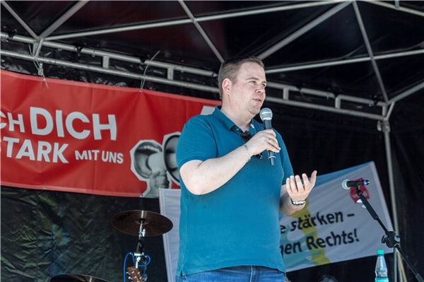 Eiben fordert mehr Arbeitnehmer in den Unternehmensführungen Florian Eiben: Einsatz für Arbeitnehmerrechte.
