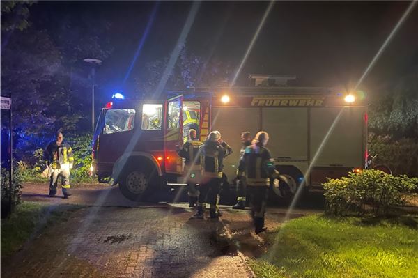 Ein Leck in der Gasleitung - Bewohner reagierten richtig Gasgeruch löst immer einen Alarm aus. Doch am Donnerstagabend im Koggenweg ging alles gut aus.