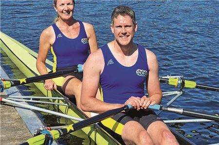 Gelungener Start in Brandenburg. Petra Oldewurtel und Tim Elend wollen weitere Rennen zusammen bestreiten.