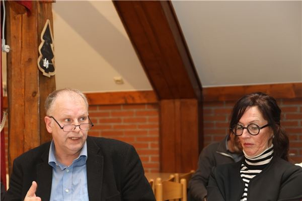 Heinrich Ubben und Heidi Schmidt stimmten gegen den Haushaltsvorschlag.