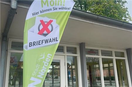 Heute ist das Briefwahlzentrum in Norden zusätzlich von 8 bis 12 Uhr geöffnet. Foto: Stadt Norden