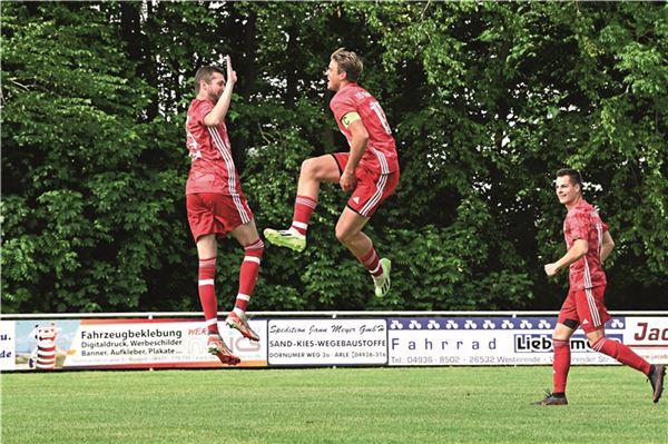 Höhenflug hält an. Die Relegation zur Ostfrieslandliga hat der TuS Norderney bereits sicher. Foto: Ute Bruns