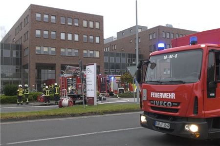 Im Fachärztezentrum der Ubbo-Emmius-Klinik in Aurich hat es am Sonnabend gebrannt. Foto: nonstopnews