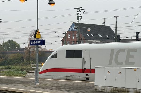 In Emden könnten künftig weniger ICEs ankommen. Archivfoto