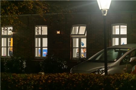 In Lütetsburg wurde getagt. Dass die AfD kommt, hat niemand gewusst.