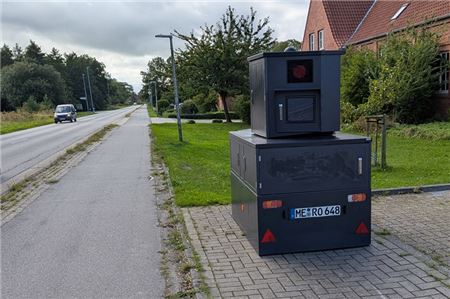 In Süderneuland zählte der Blitzer zahlreiche Verstöße.