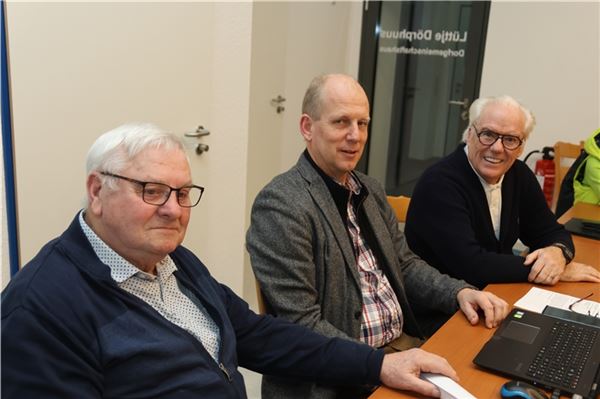 Manfred Placke, Rainer Mellies und Dieter Klahsen