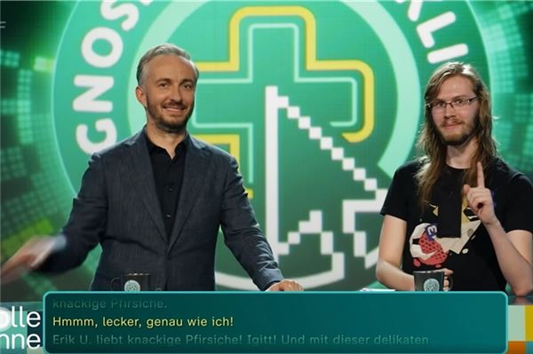 Jan Böhmermann und Erik Uden sind zusammen im Trailer zur gestrigen Premiere zu sehen. Screenshot: ZDF