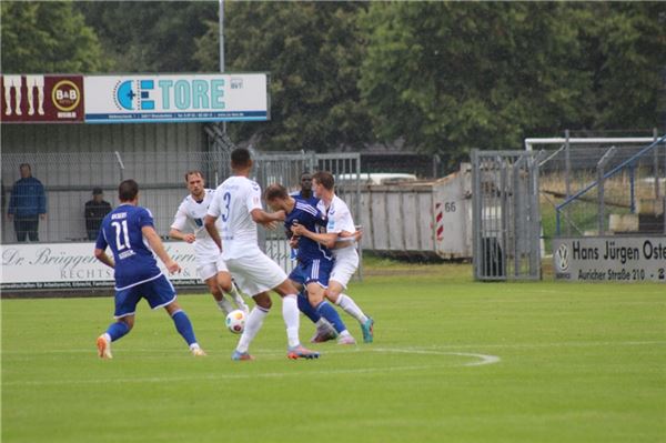 Kickers Emden gegen VfB Oldenburg am 22.07.23 im Ostfriesland-Stadion 3:1 (1:1)