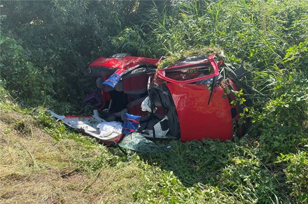 Tödlicher Verkehrsunfall in Upgant-Schott