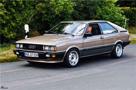 Nico Behrends fährt nur bei schönem Wetter mit seinem Audi umher.Fotos: privat