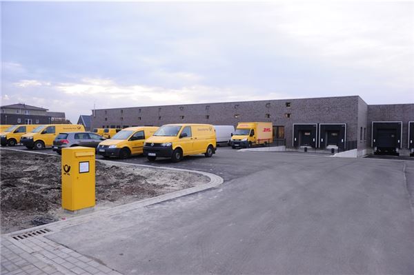 Scheint in der vergangenen Woche „kleinere Startschwierigkeiten“ gehabt zu haben: das neue Verteilzentrum der Post.
