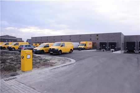 Scheint in der vergangenen Woche „kleinere Startschwierigkeiten“ gehabt zu haben: das neue Verteilzentrum der Post.