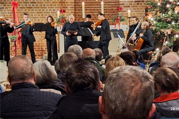 The Chambers spielen in jedem Jahr am 29. Dezember in der Marienhafer Marienkirche.Foto: Eva Requardt-Schohaus