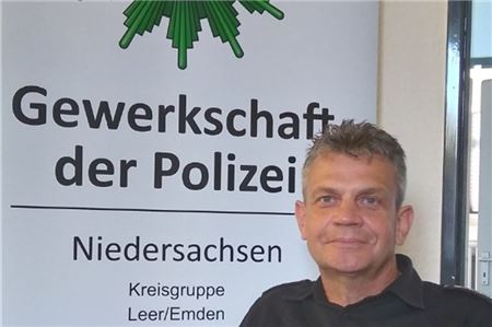 Thorsten Dirksen, Chef der Gewerkschaft der Polizei für Ostfriesland