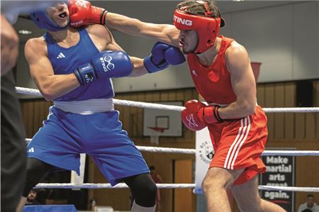 Treffer. Einen souveränen Auftritt zeigte der U-17-Kämpfer Saad El-Zein. Archiv-Foto: Ute Bruns