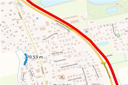 Um den Verkehr in Marienhafe und Upgant-Schott zu entlasten, soll entlang der B 72 eine weitere Zufahrtsstraße entstehen.