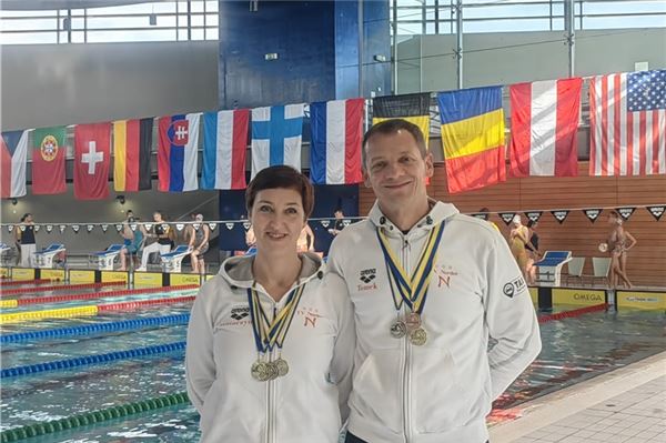 Veranstaltung mit Flair. Katarzyna und Tomasz Szwagiel genossen die Auftritt bei der Offenen Luxemberger Masters-Meisterschaft und brachten viele Medaillen mit nach Hause.