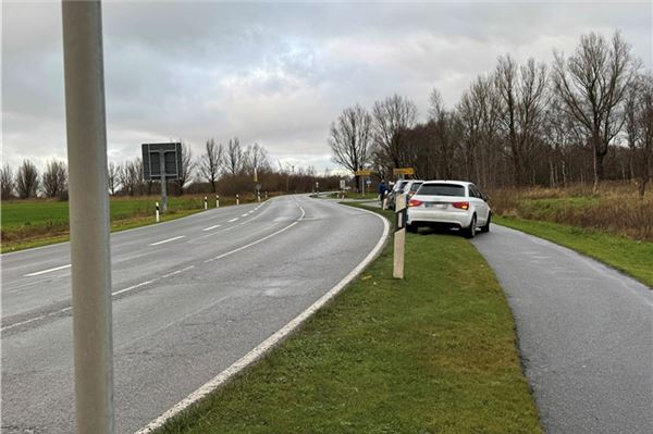 Viele Autos sind ins Schleudern geraten.