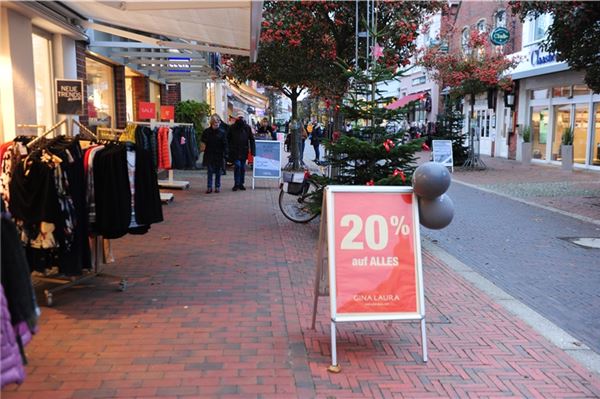 Ein Wochenende voller Angebote Viele Norder Ladenlokale bieten besondere Angebote.