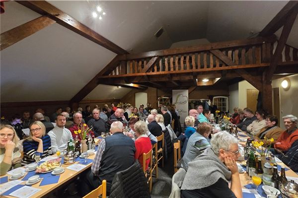 Volles Haus bei den Landfrauen in Leezdorf. Foto: Silvia Cornelius