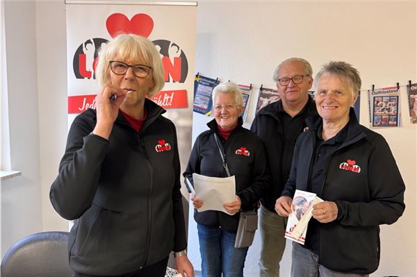 Ein tolles Team wartet auf die Lebensretter aus Norden!