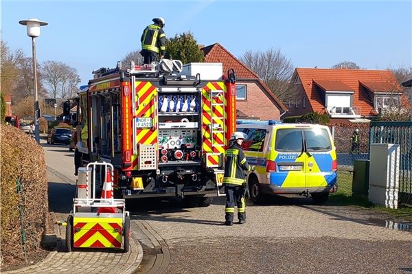 Feuer in der Hallenstraße