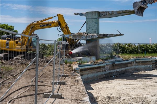Norddeicher Freibadturm wird abgerissen