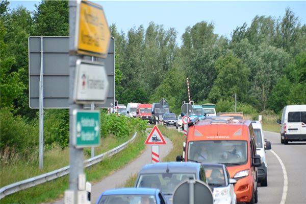 Bahnhofstraße gesperrt: Norden steht still