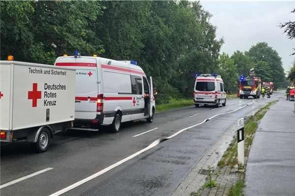 Stall in Großheide brennt komplett aus
