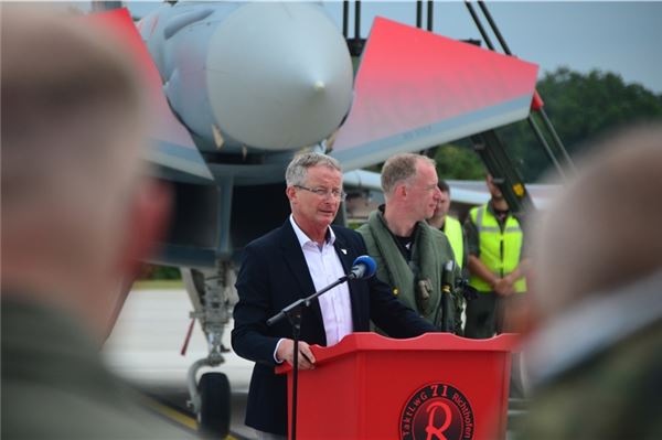 „Back Again“: Die Eurofighter sind wieder zurück in Wittmund