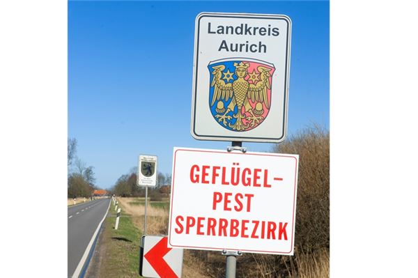 Wenn die Lage kritischwird, weißt der Landkreis Aurich mit entsprechenden Schildern auf die Lage hin.